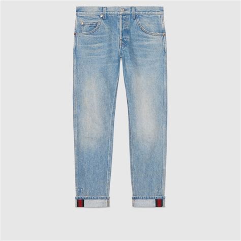 pantaloni larghi gucci|gucci jeans sale.